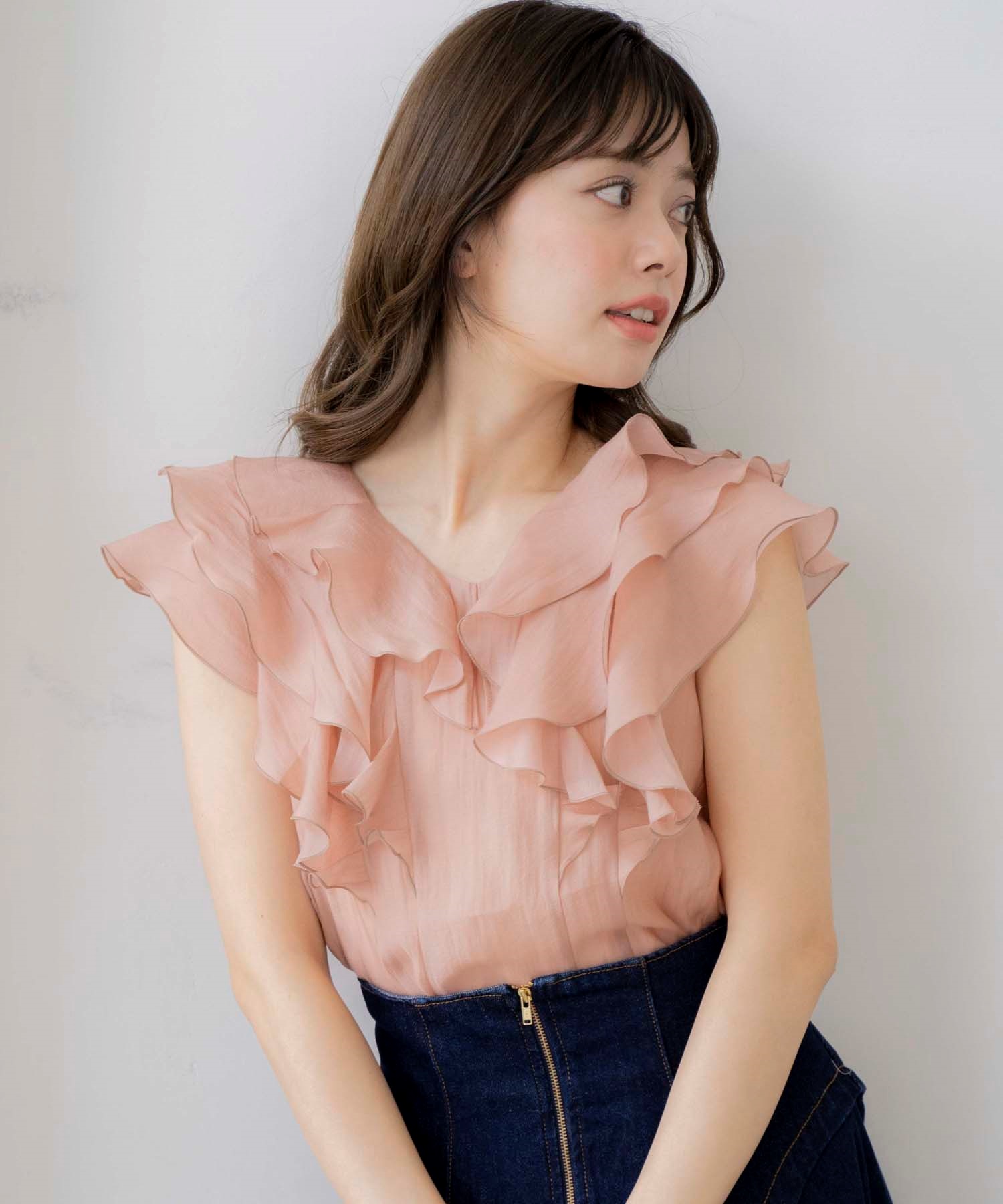 シアーフリルブラウス | シャツ・ブラウス | NOELA OFFICIAL WEB STORE