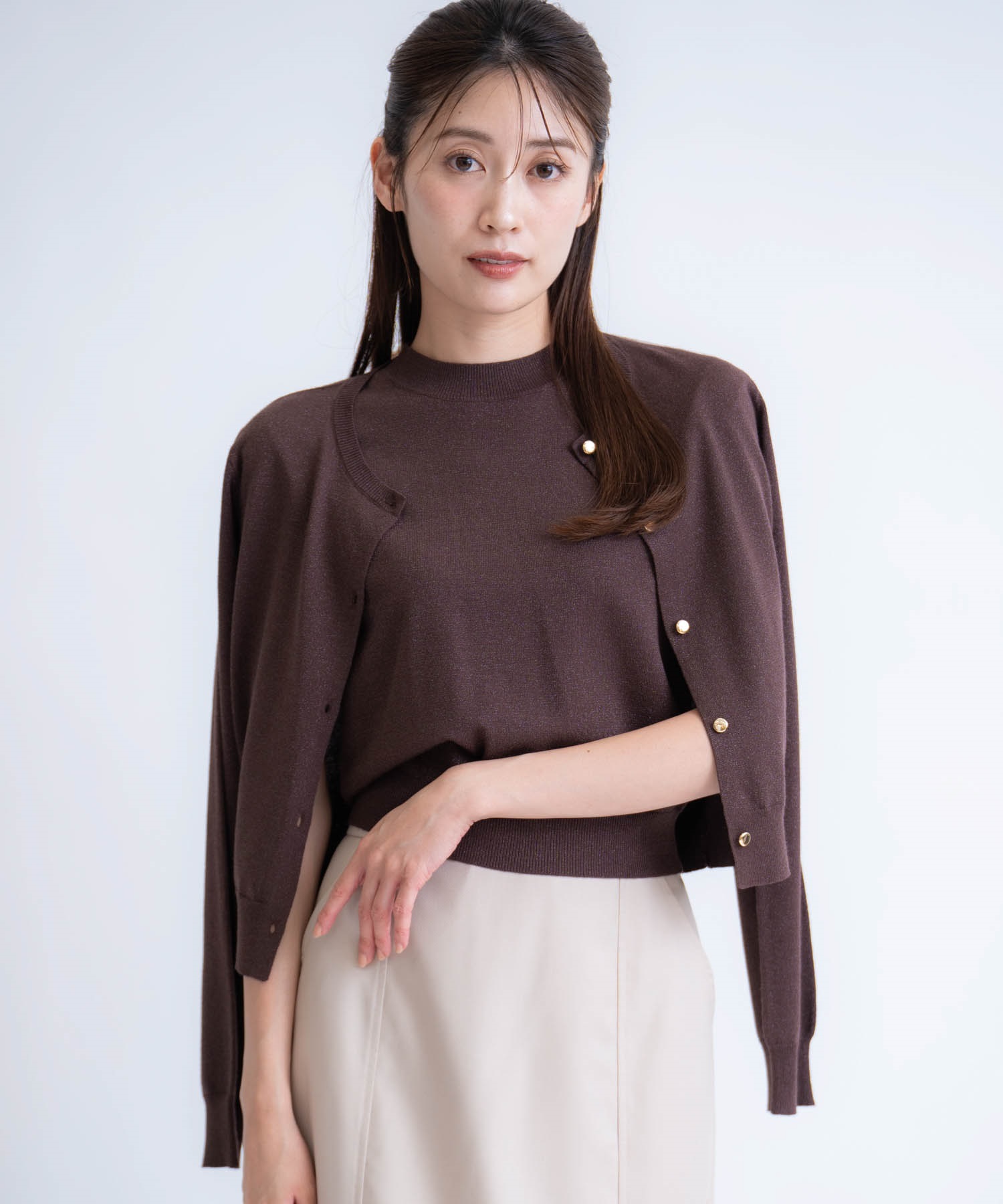 ラメアンサンブルニット | ニット | NOELA OFFICIAL WEB STORE