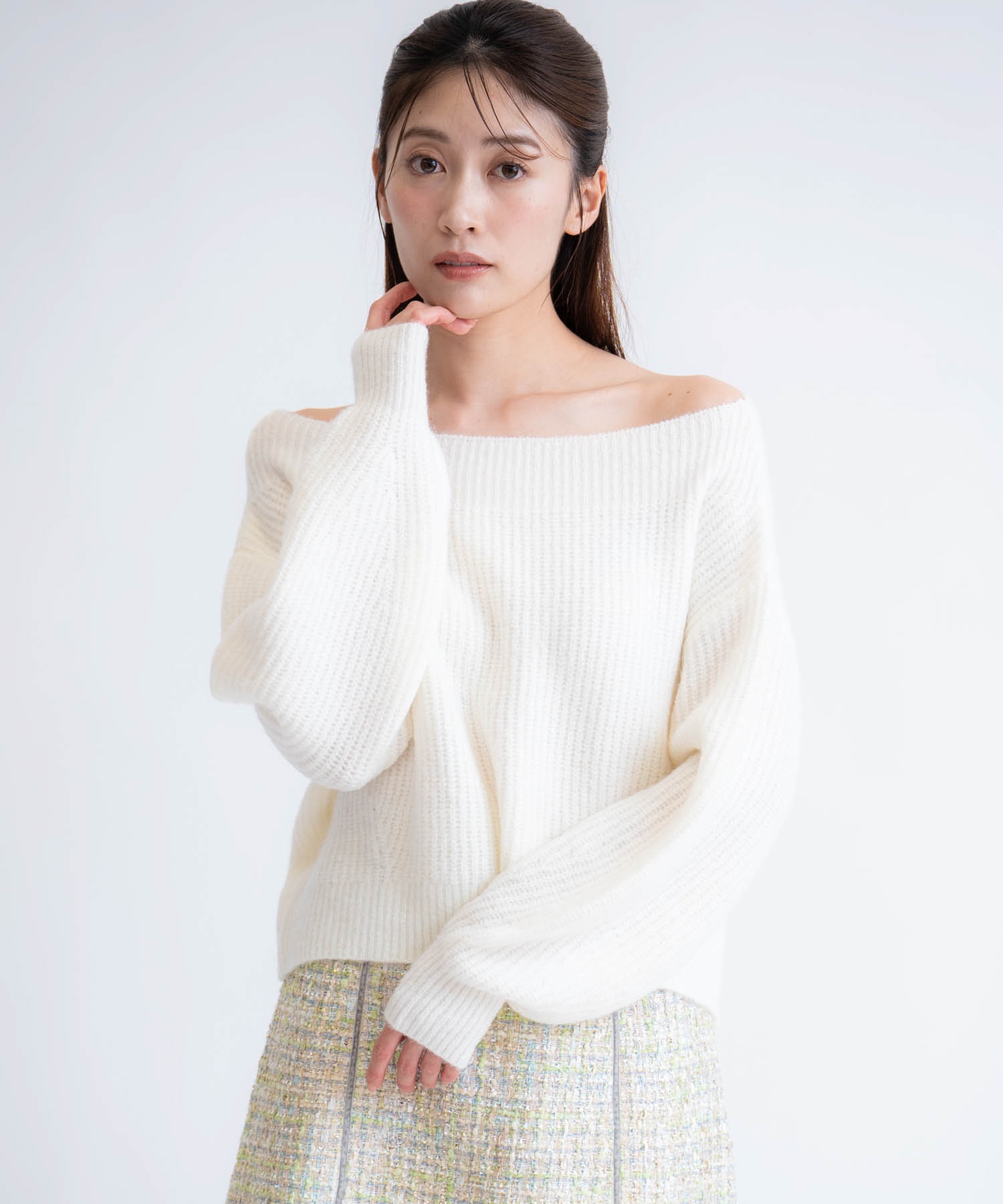 2WAYオフショルニット | ニット | NOELA OFFICIAL WEB STORE