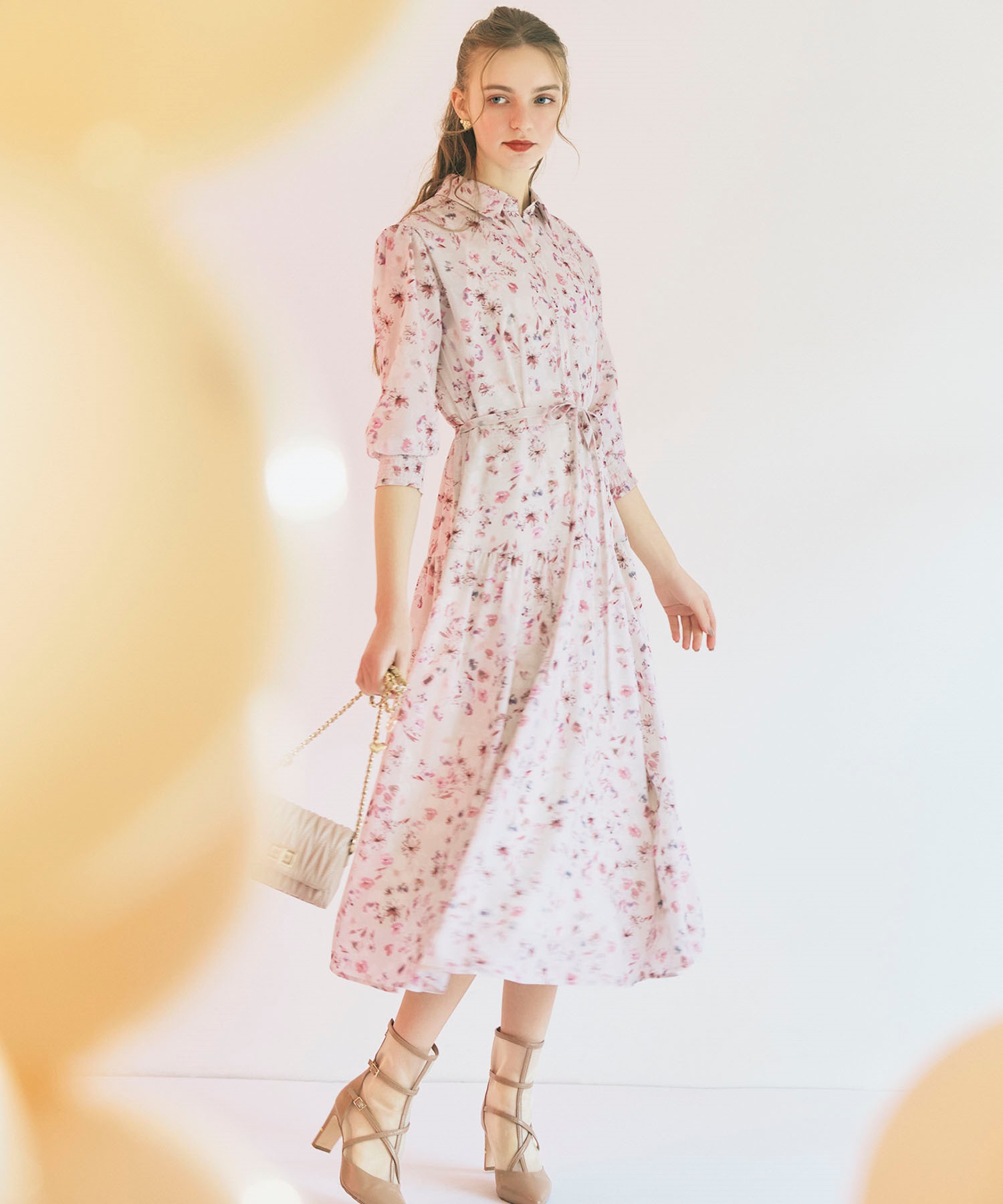 ハートフラワーワンピ | ロングワンピース | NOELA OFFICIAL WEB STORE