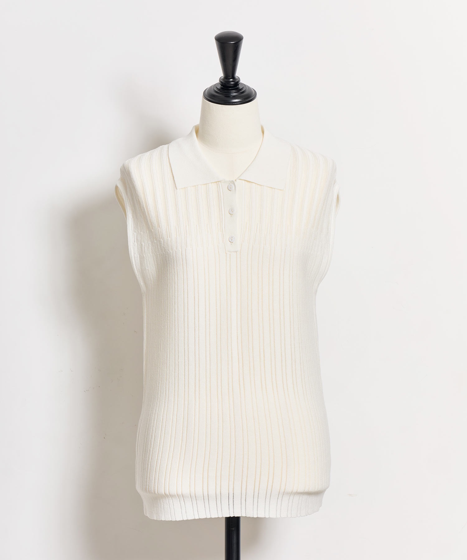 すかし柄ポロニット | ニット | NOELA OFFICIAL WEB STORE