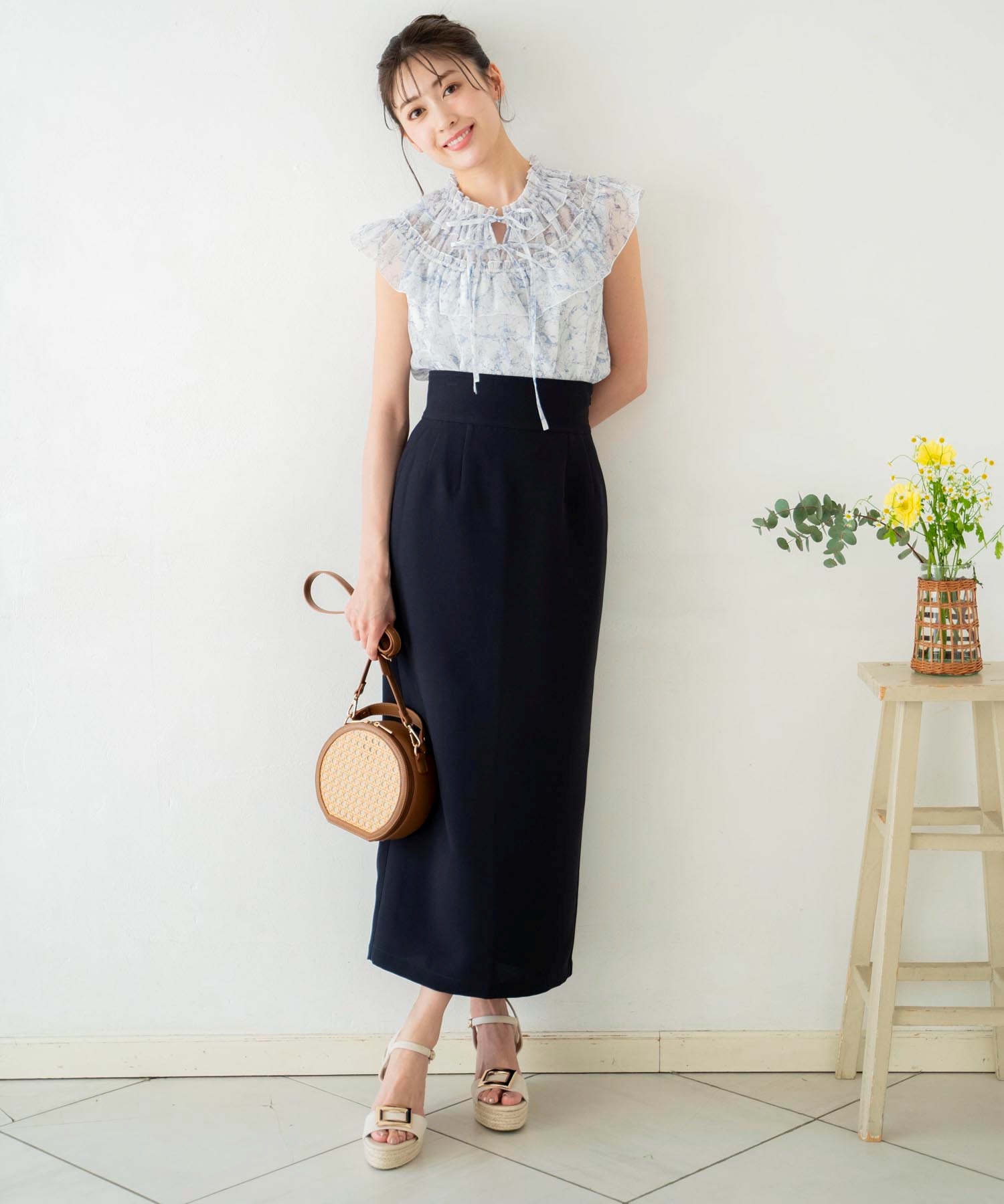 SSサイズあり】コクーンタイトスカート | タイトスカート | NOELA