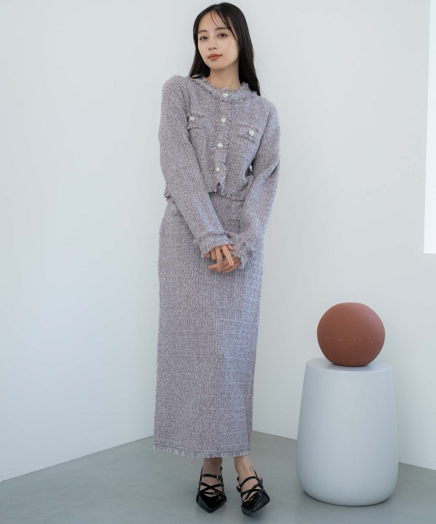 ツイードニットワンピース | ニットワンピース | NOELA OFFICIAL WEB STORE