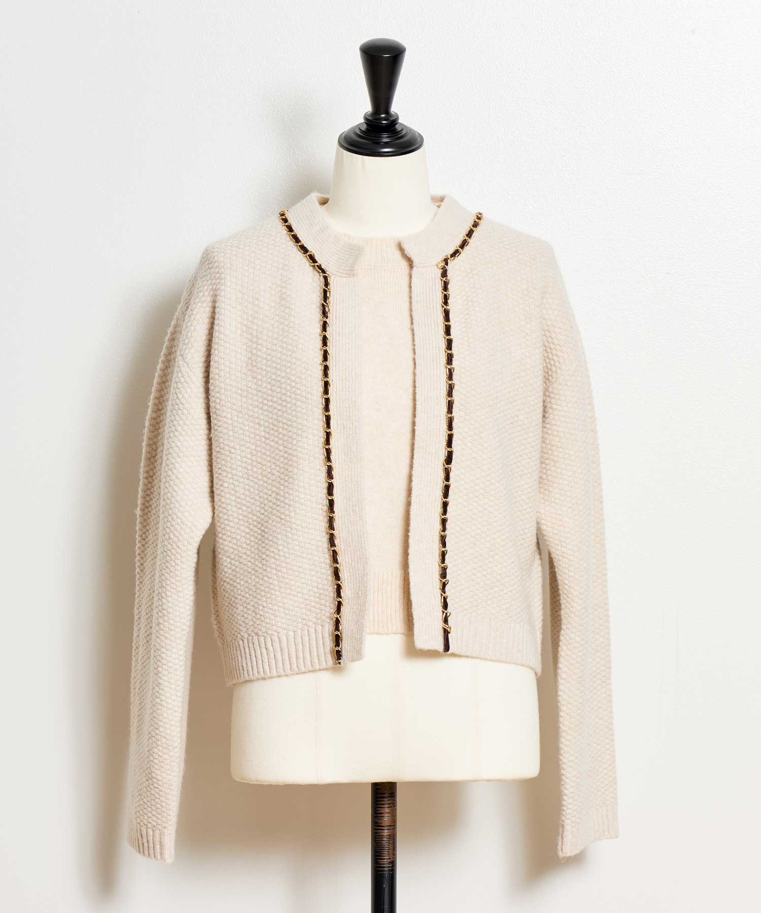 販路限定カラーあり】チェーンブレードニットアンサンブル | ニット