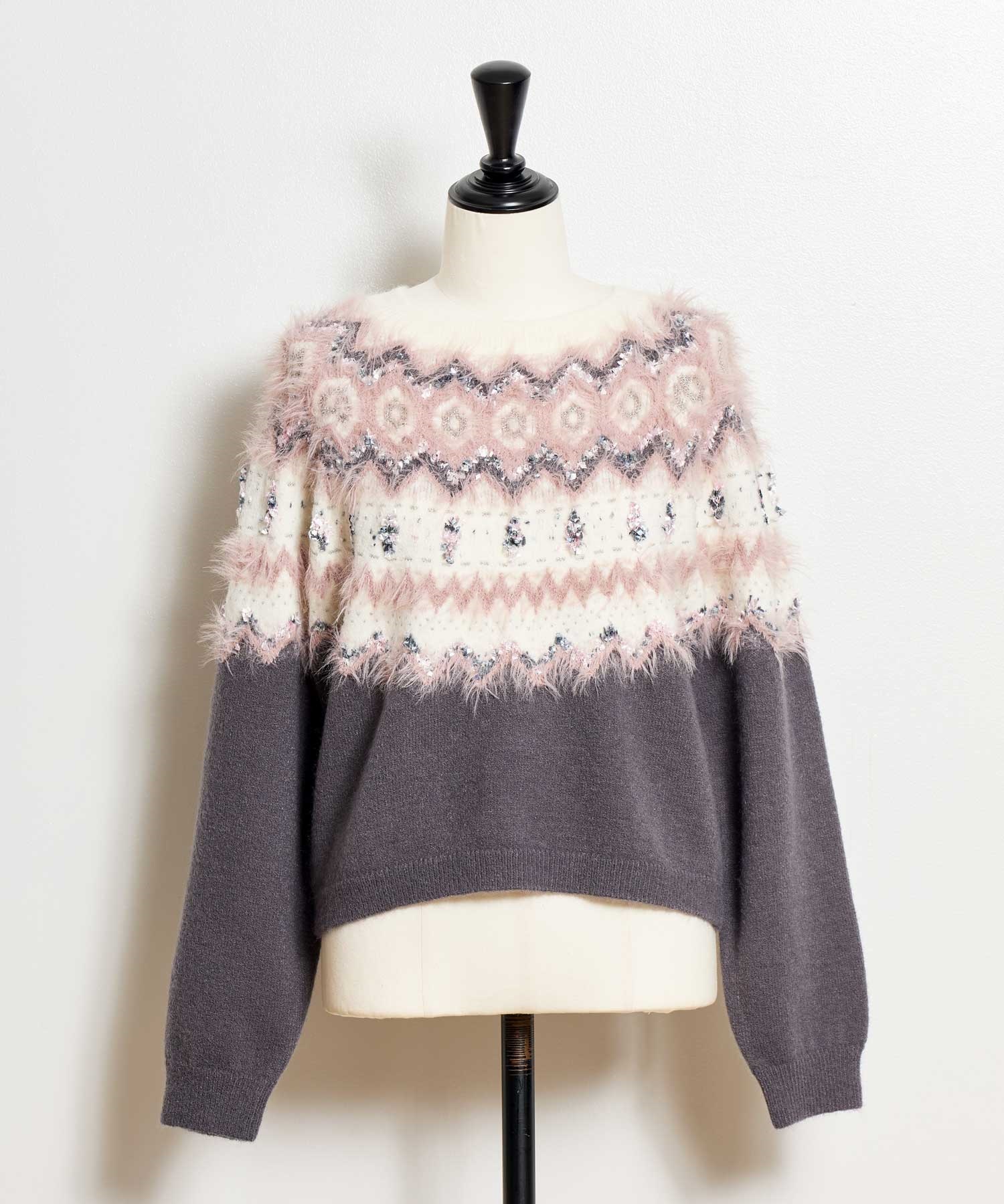 ノルディック柄ニット | ニット | NOELA OFFICIAL WEB STORE