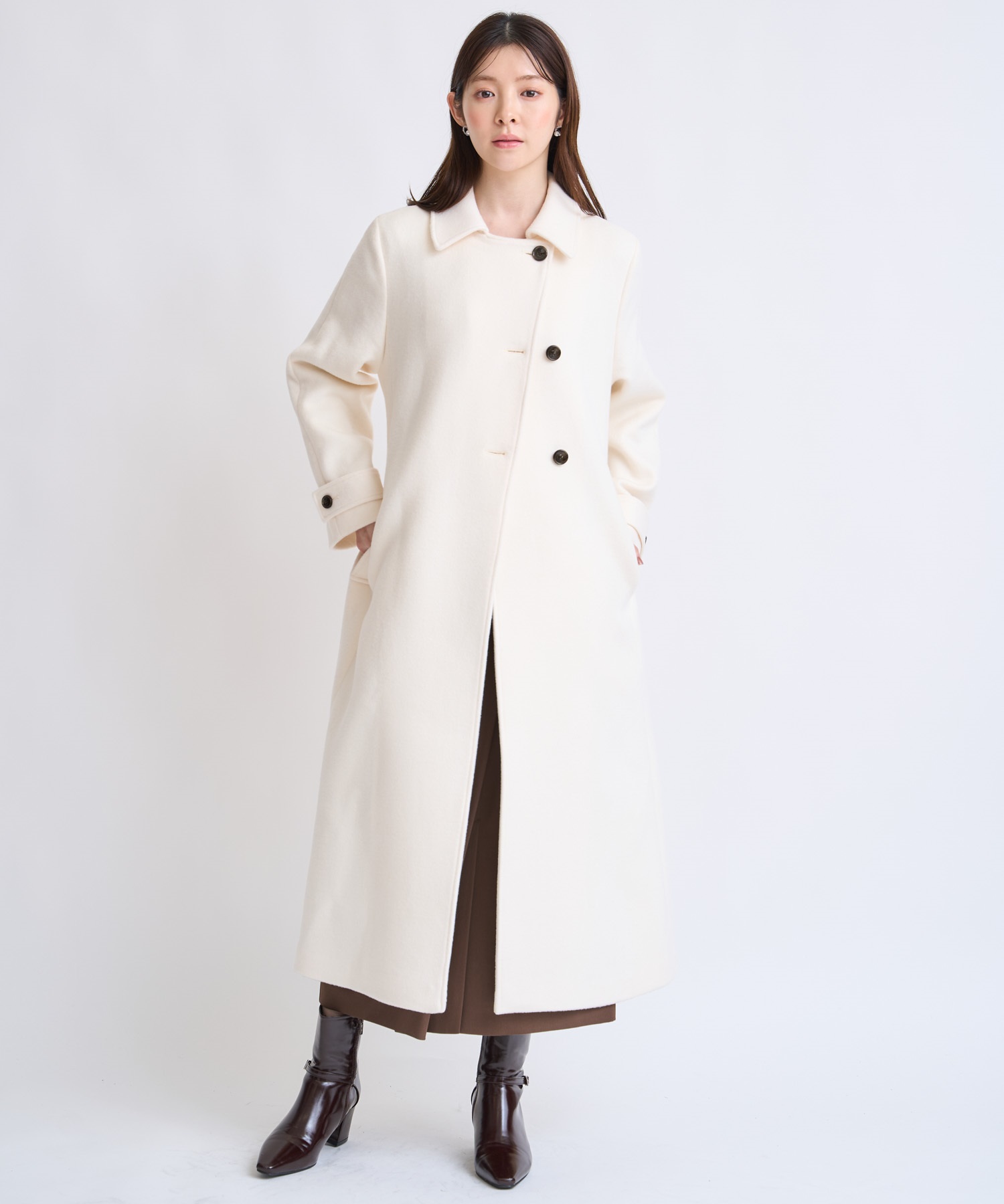 ステンカラーウールコート | コート | NOELA OFFICIAL WEB STORE