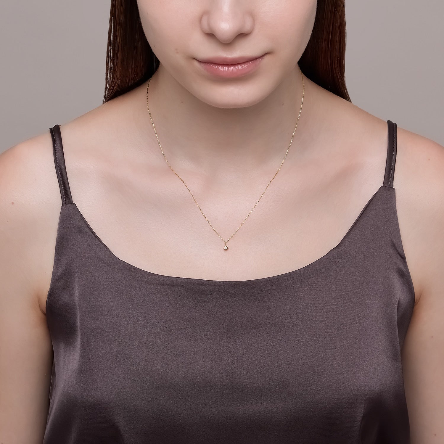 K18ダイヤモンドネックレス（0.1ct）｜ネックレス｜ノジェス 公式