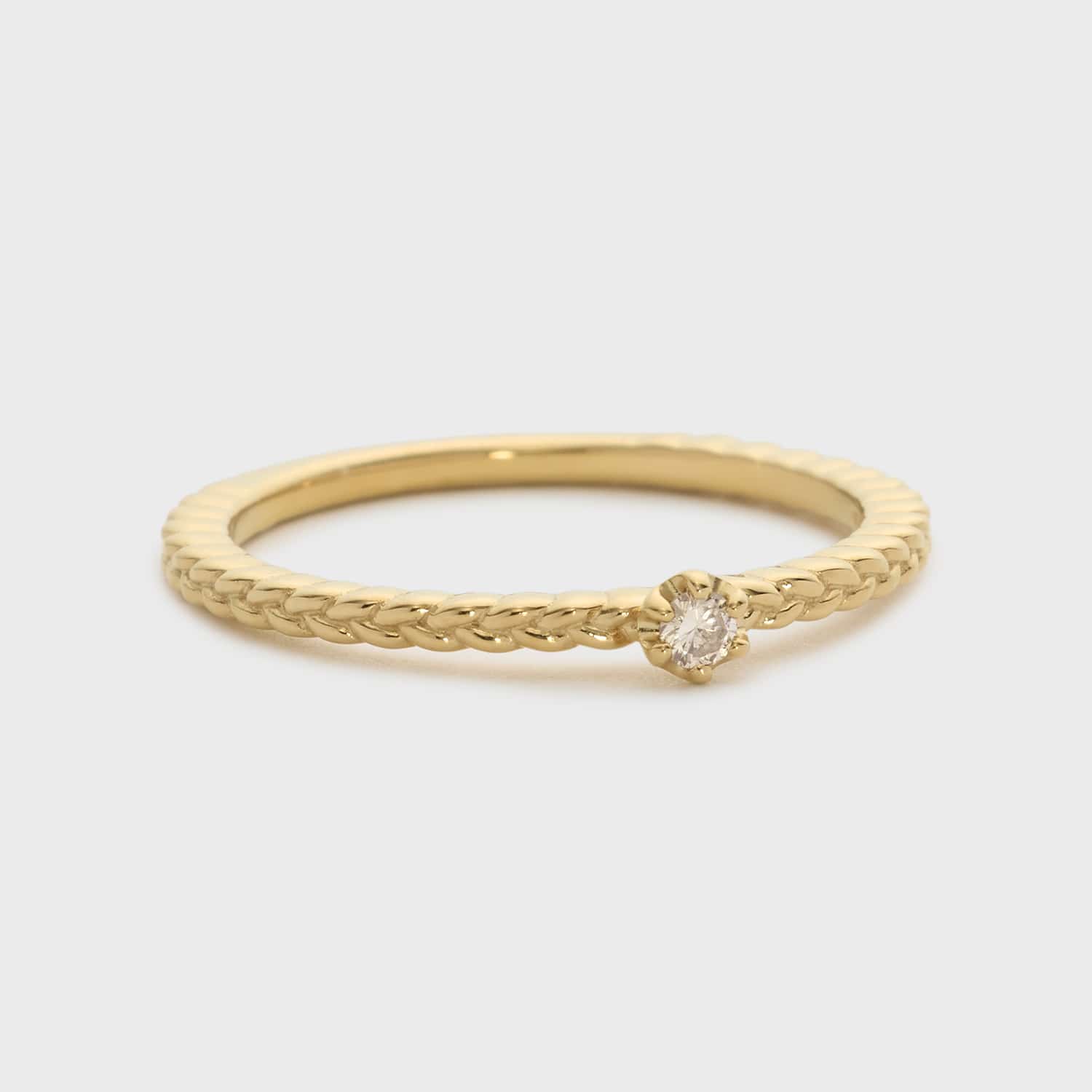 ゴールドダイヤモンドリング（0.04ct）｜リング｜ノジェス 公式