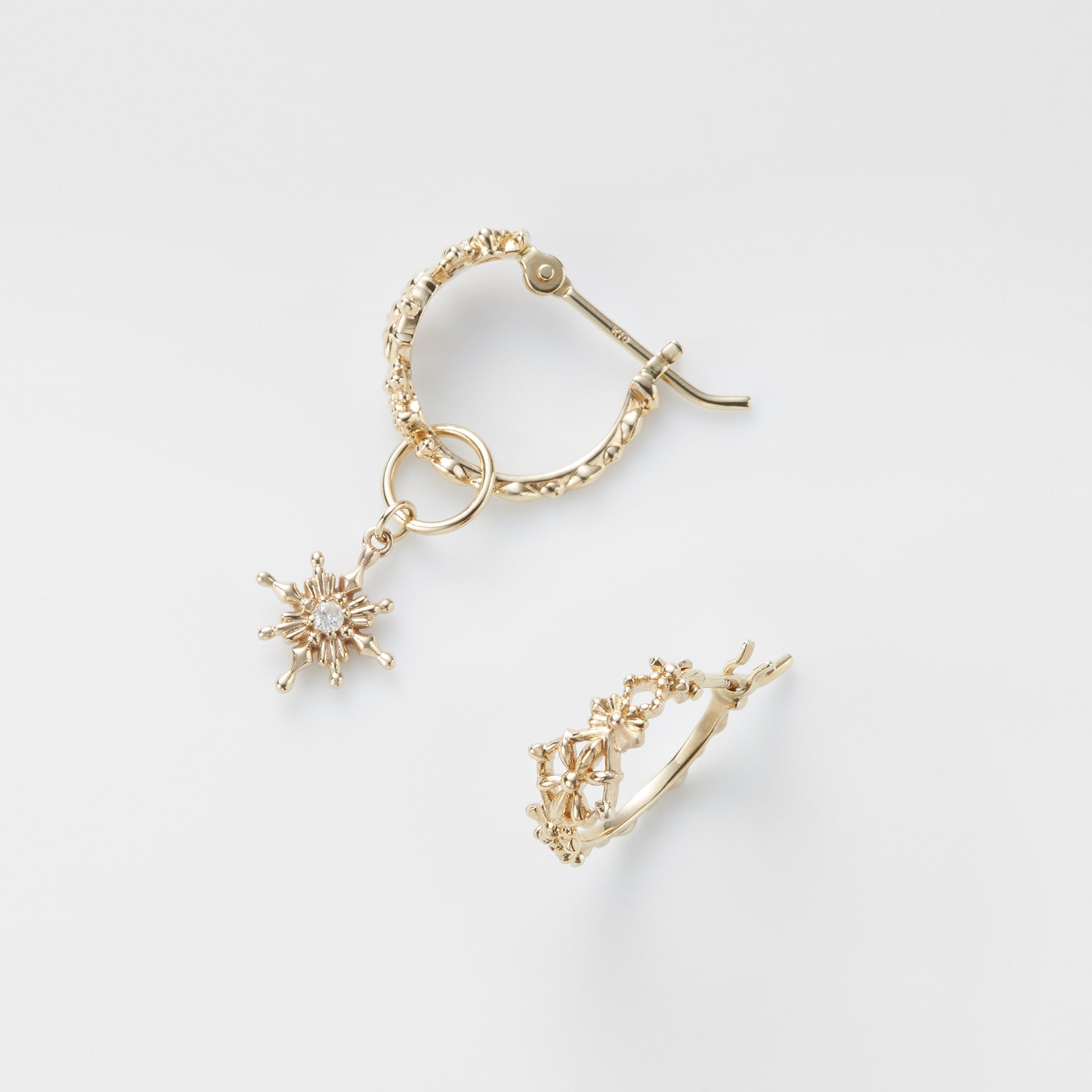 Tiny Charm】K10ダイヤモンドチャーム｜ピアスチャーム｜ノジェス 公式