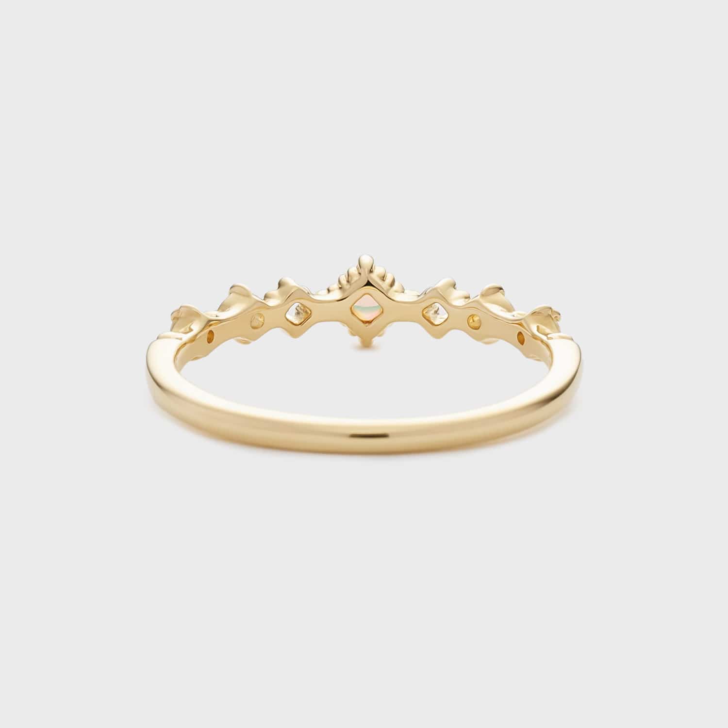 Pocket Ring】K10オパールピンキーリング｜Pocket Ring（ピンキー