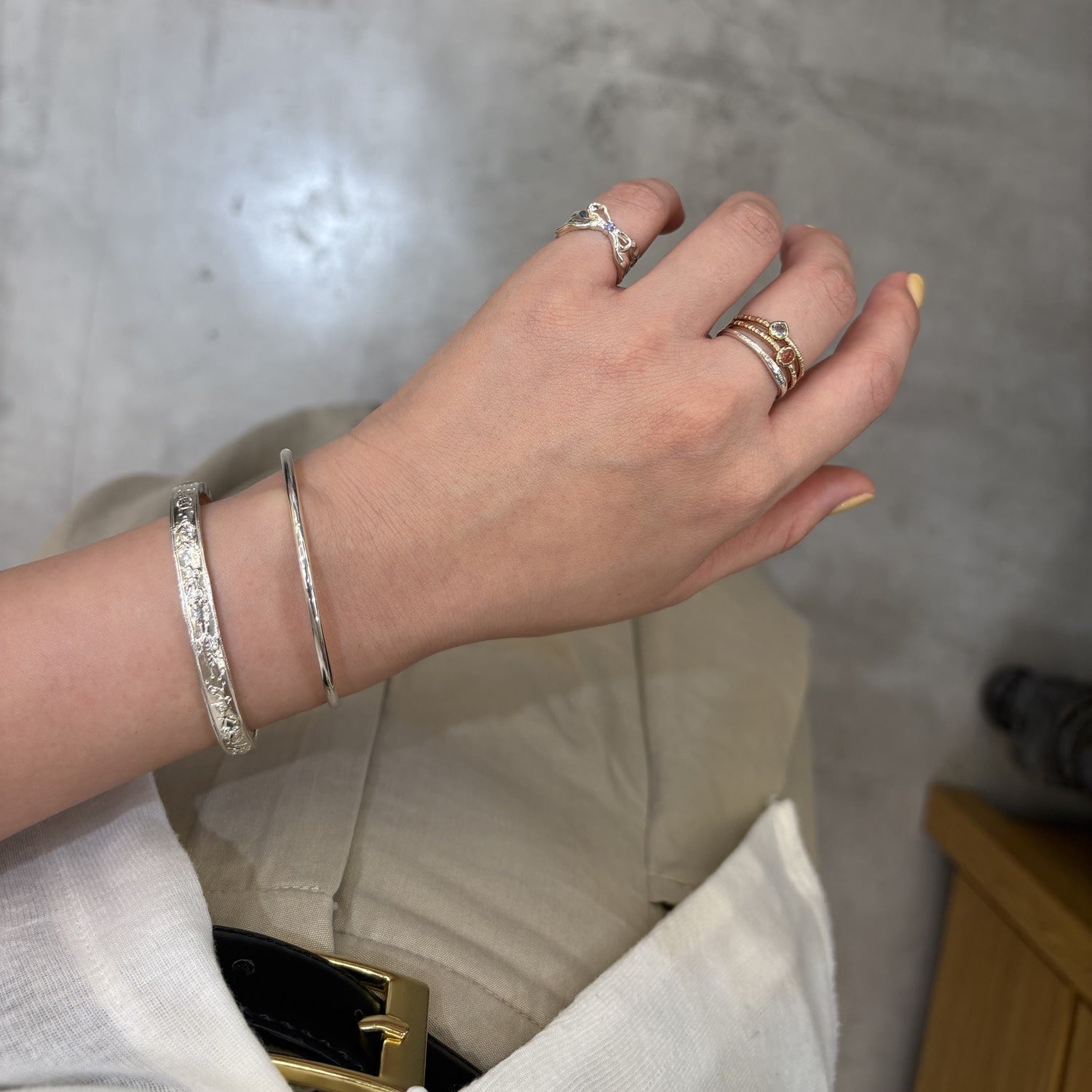 ビッグハンドレジェンドサンアラベスクリング16号 Luck Collection】K5