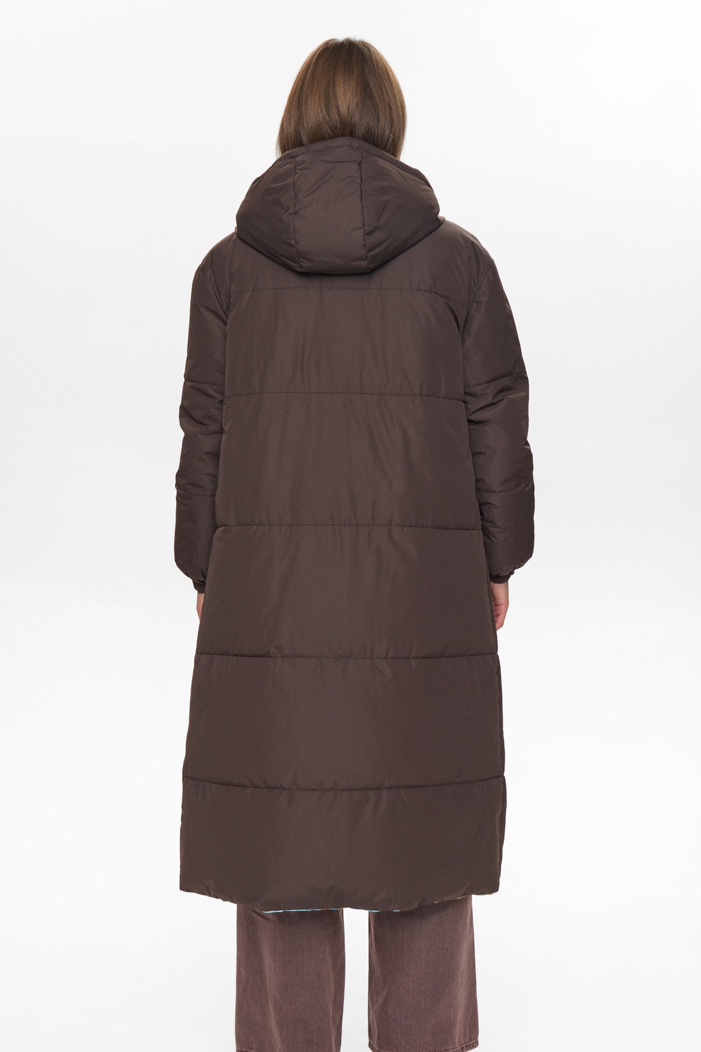 NUSOULA REVERSIBLE JACKET - Black Coffee