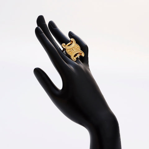 セリーヌ CELINE トリオンフ スカーフリング ヴィンテージ スカーフ