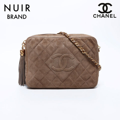 シャネル CHANEL 1番台 スウェード チェーン スエード タッセル