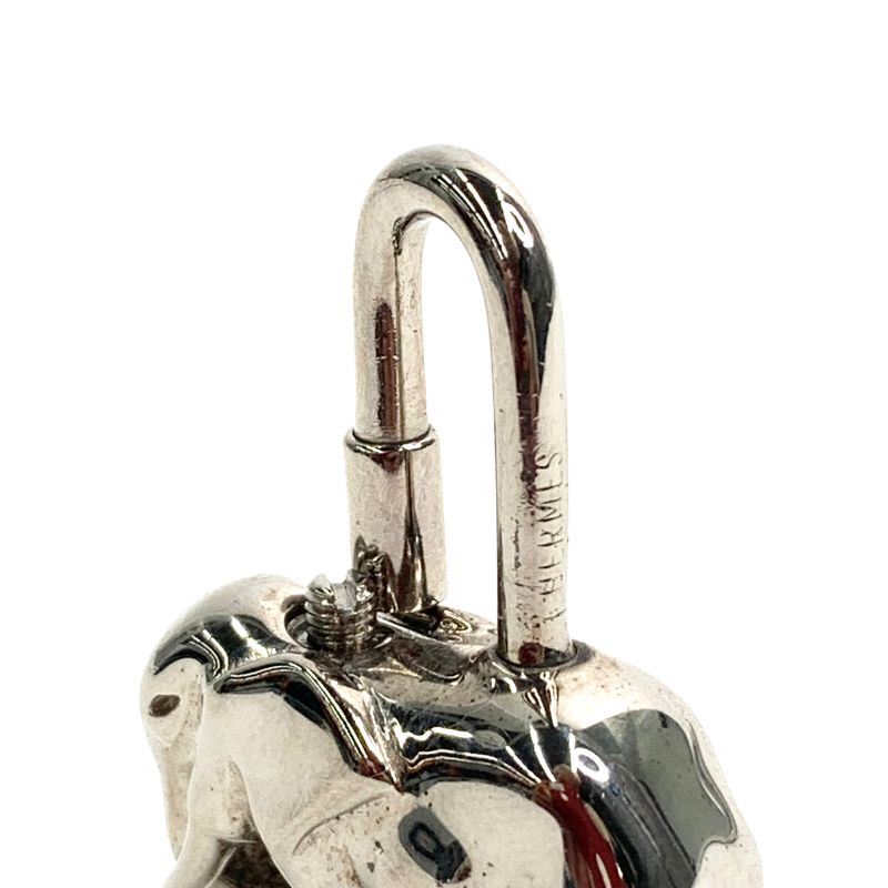 エルメス HERMES 象 エレファントモチーフ カデナ パドロック チャーム