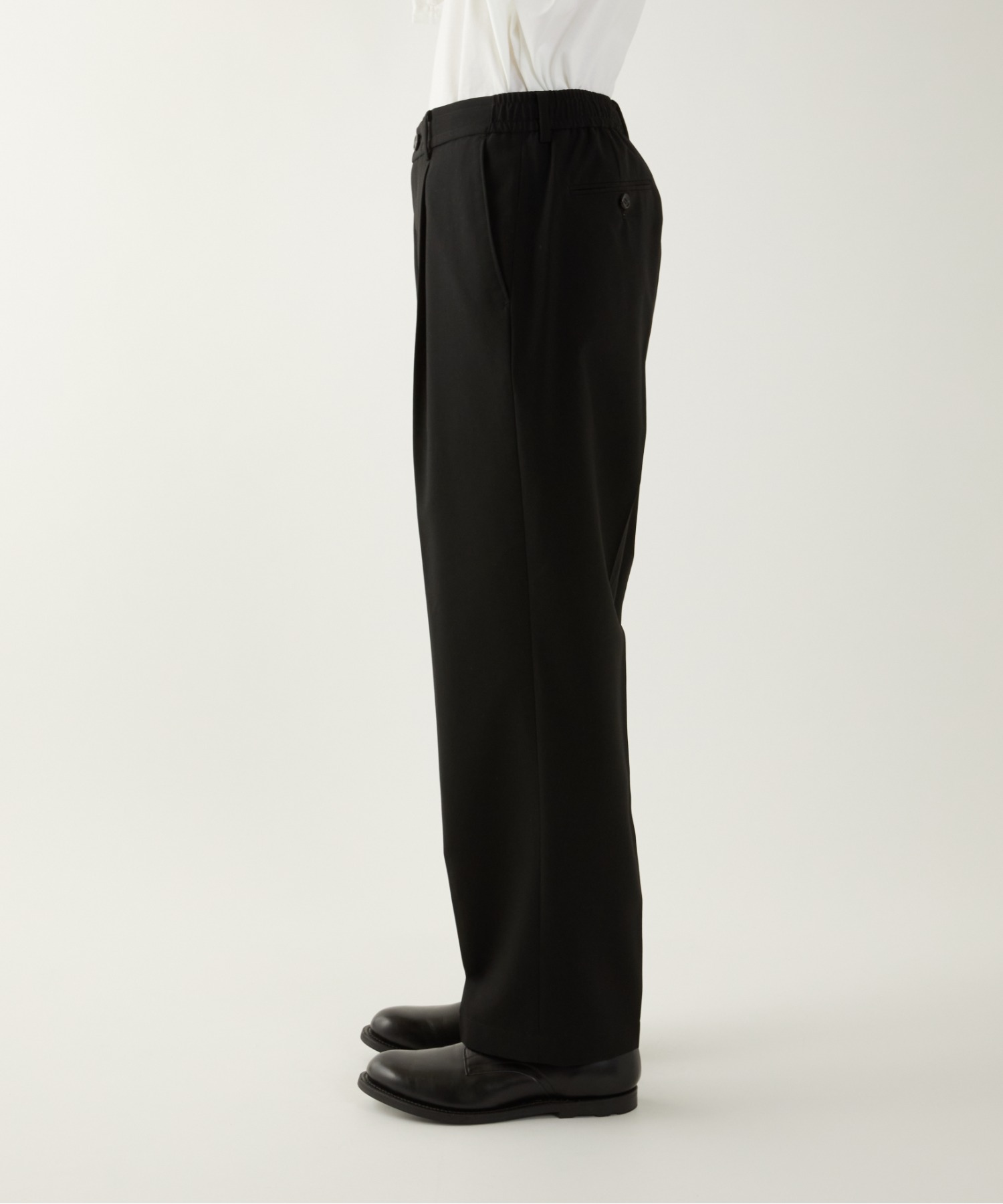 WIDE TAPERED EASY SLACKS N.HOOLYWOOD COMPILE│N-HOOLYWOOD.COM