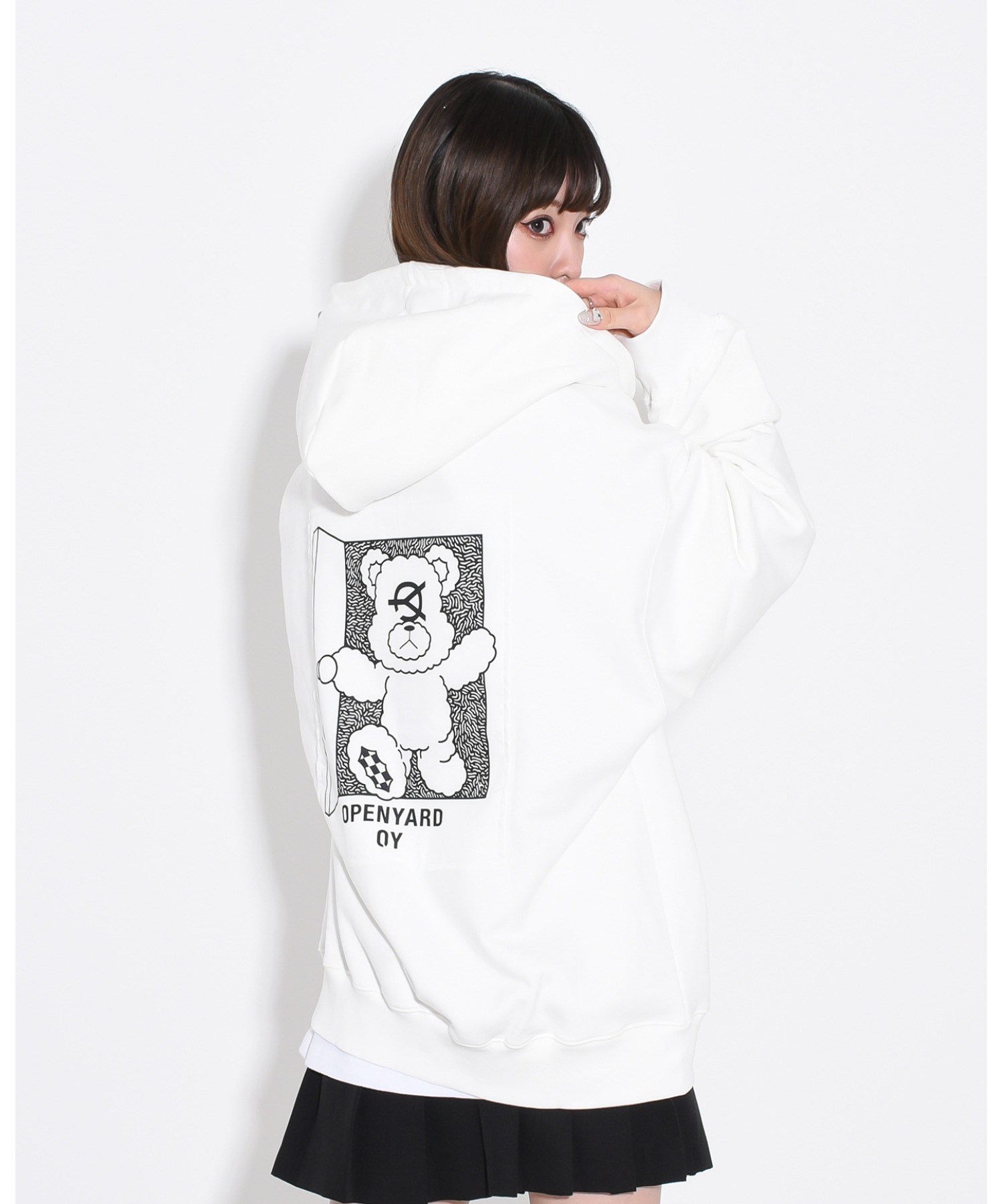 OY/オーワイ』 ODOLLY PATCH HOODIE ZIP-UP/オードリーパッチ ジップ