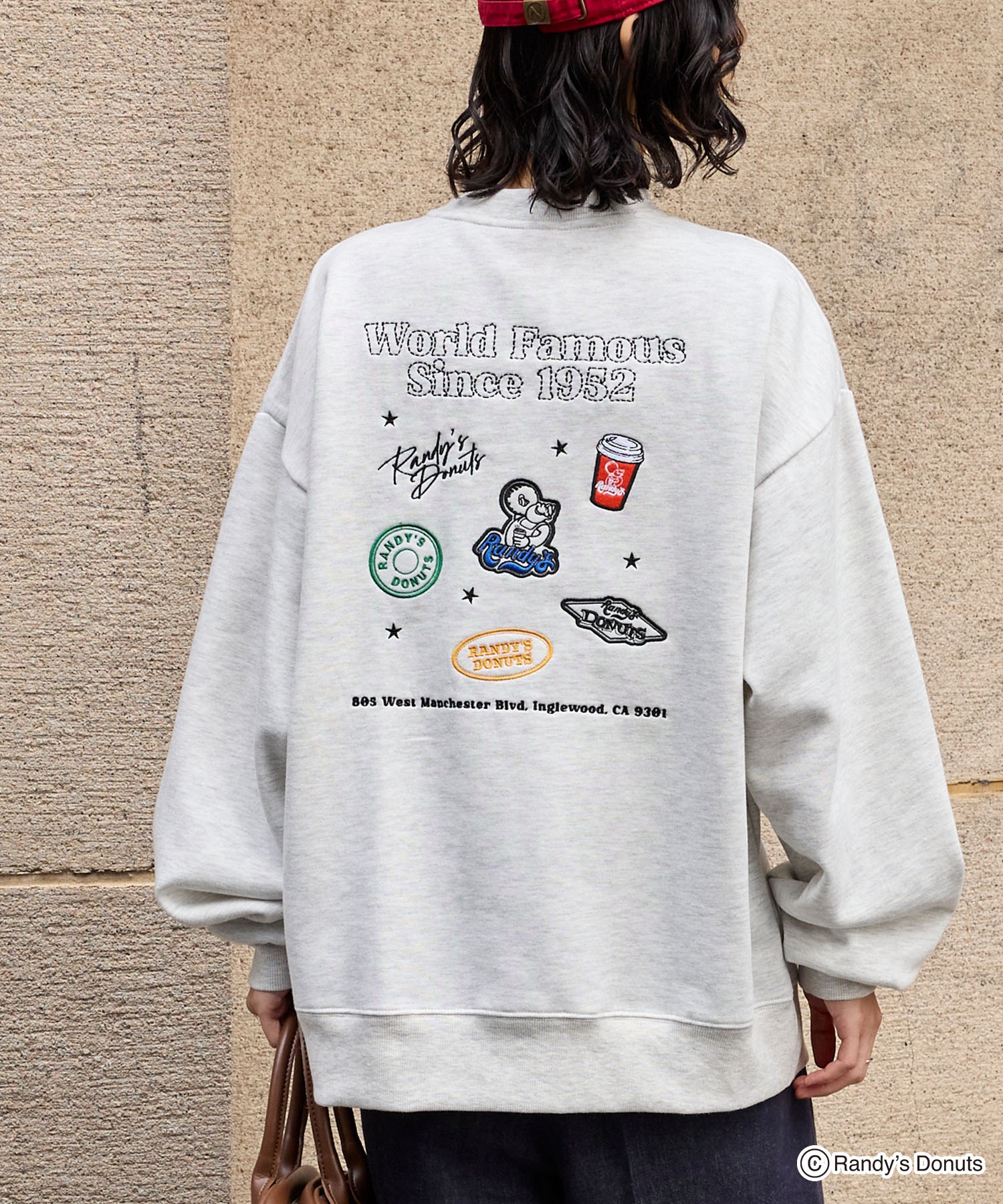 RANDY'S DONUTS】別注 ランディードーナツ バックプリント ワッペン