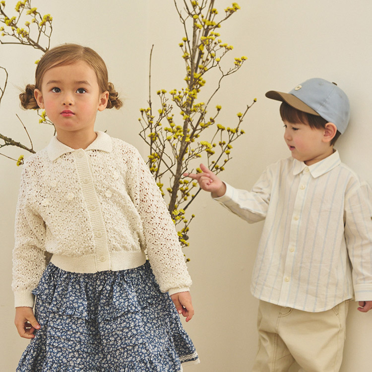 セール】グレージャケット+ショートパンツ（スーツセット）｜petit