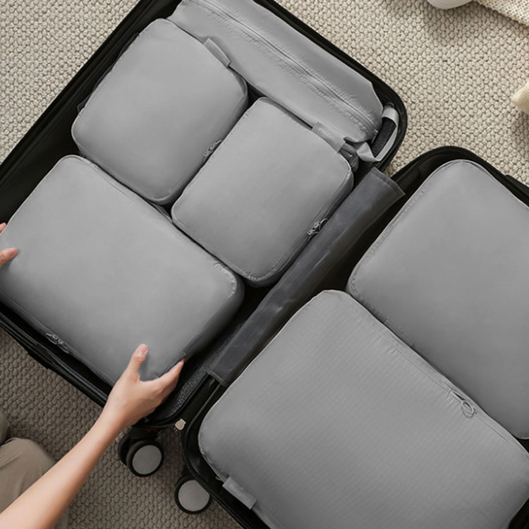 2タイプ展開】トラベルポーチ＆圧縮袋セット / 撥水機能付き（トラベル