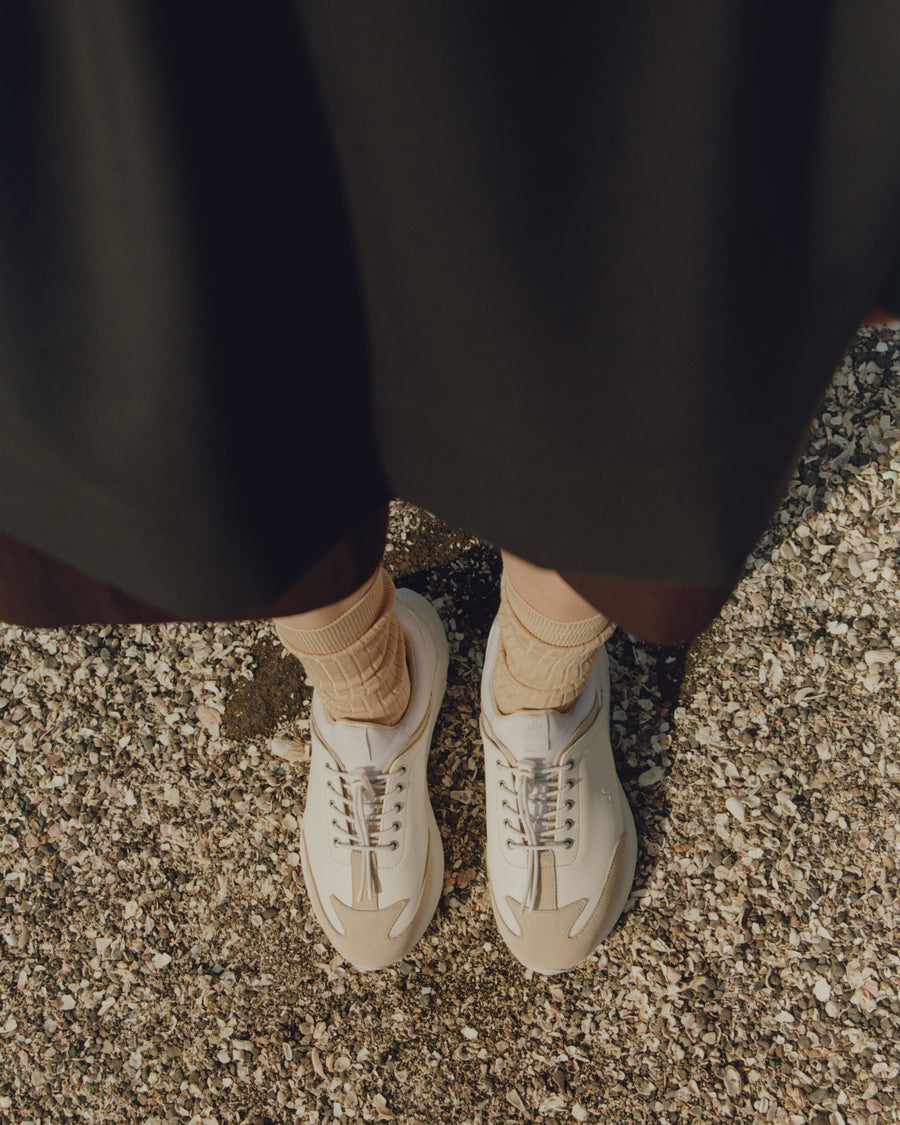 OAO公式ストア】MONA White (モナ) | レザースニーカー 白(ホワイト