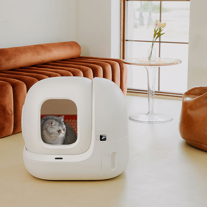 スマホで遠隔操作できる 自動ネコトイレ PETKIT pura MAX – OFT STORE