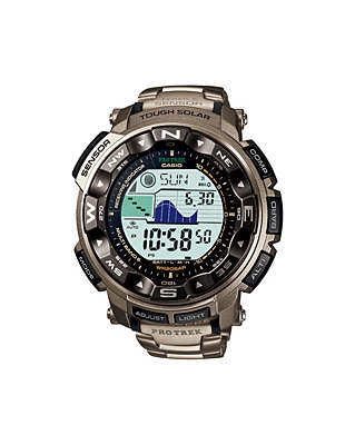 PRO TREK（プロトレック） 二重液晶のプロトレックが20気圧防水に