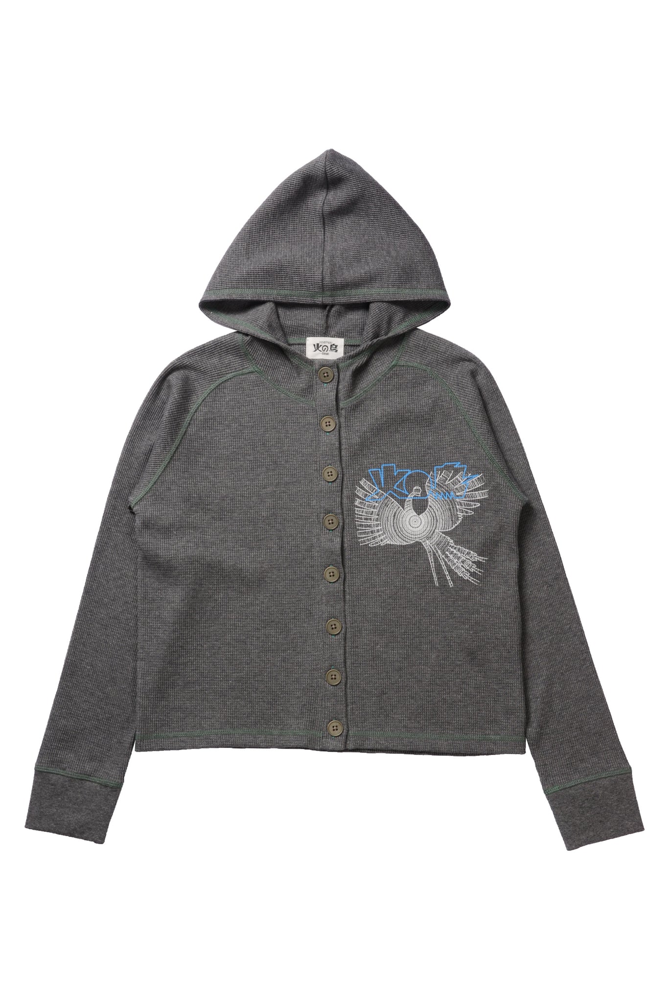 BUTTON-DOWN HOODIE TYPE.A – Office Kiko