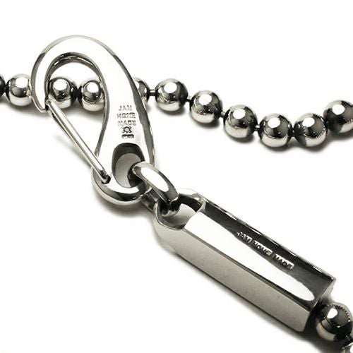 J-WC009)AB型ボールウォレットチェーンNEWTYPE（血液型）-シルバー925