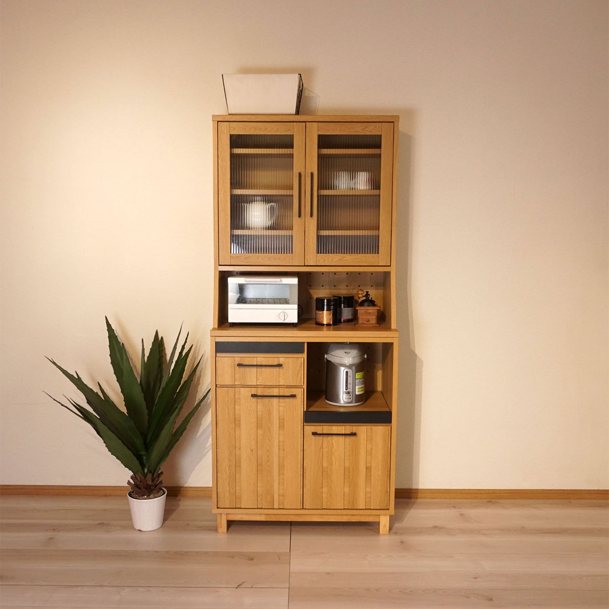 幅81.4 奥行45 高さ185】ジュネス80ダイニングボード | 大川家具ドット