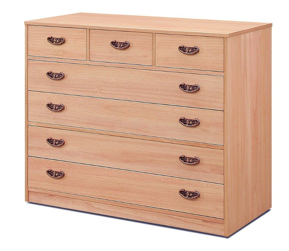 肥前桐民芸 柿渋染め総桐チェスト100センチ幅 | 大川家具ドットコム通販