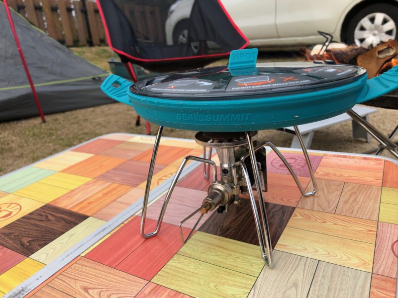 シートゥーサミット Xポットの鍋を買いました。折りたたみ性、軽さが