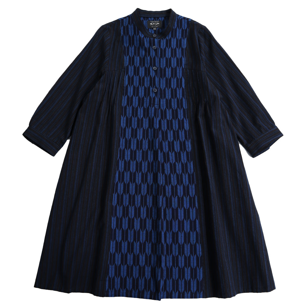 儀右ヱ門 久留米絣 チュニックブラウス タ512-2 日本製【as】 – 久留米