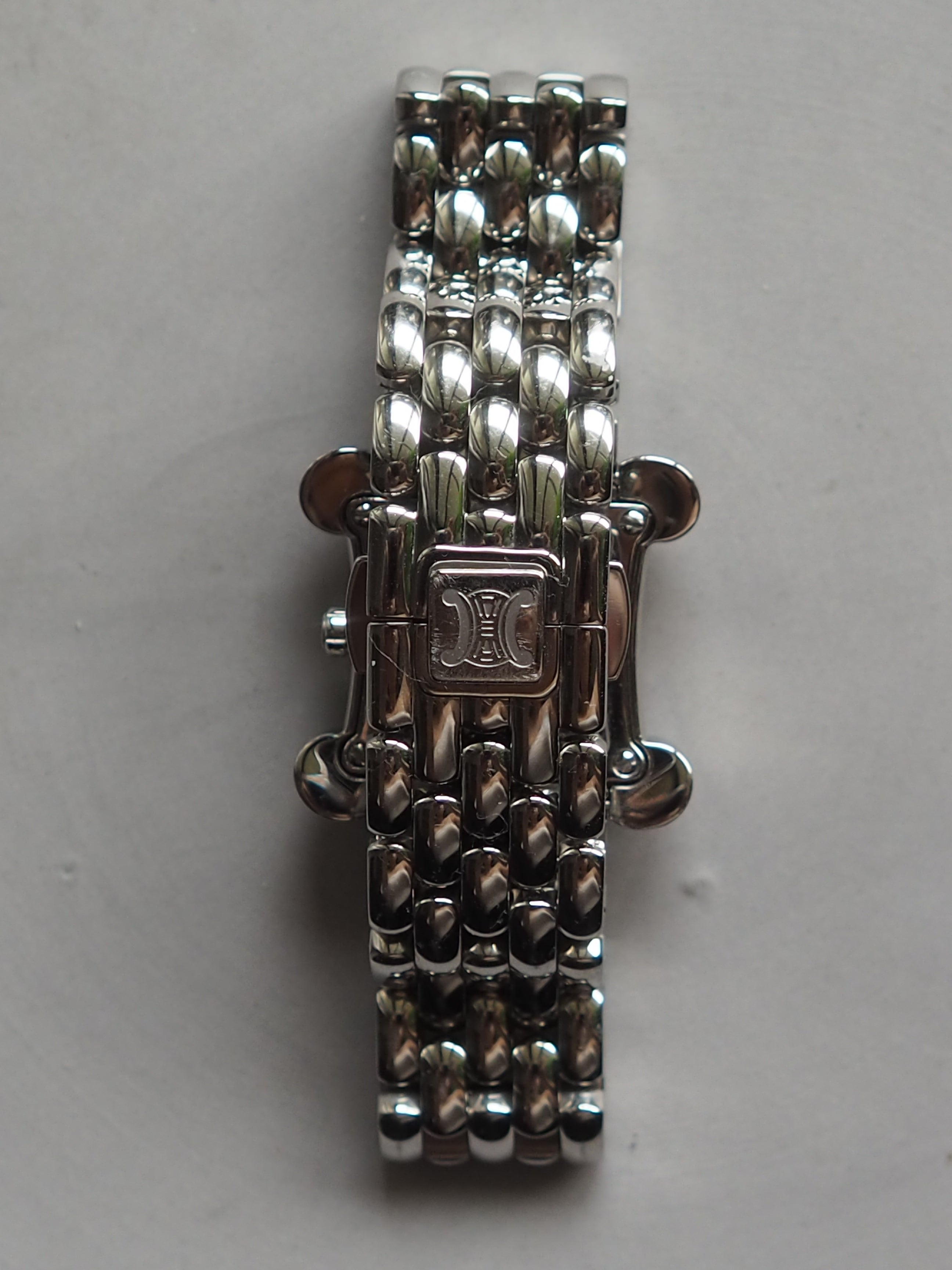 CELINE セリーヌ トリオンフ マカダム フェイス ウォッチ 腕時計