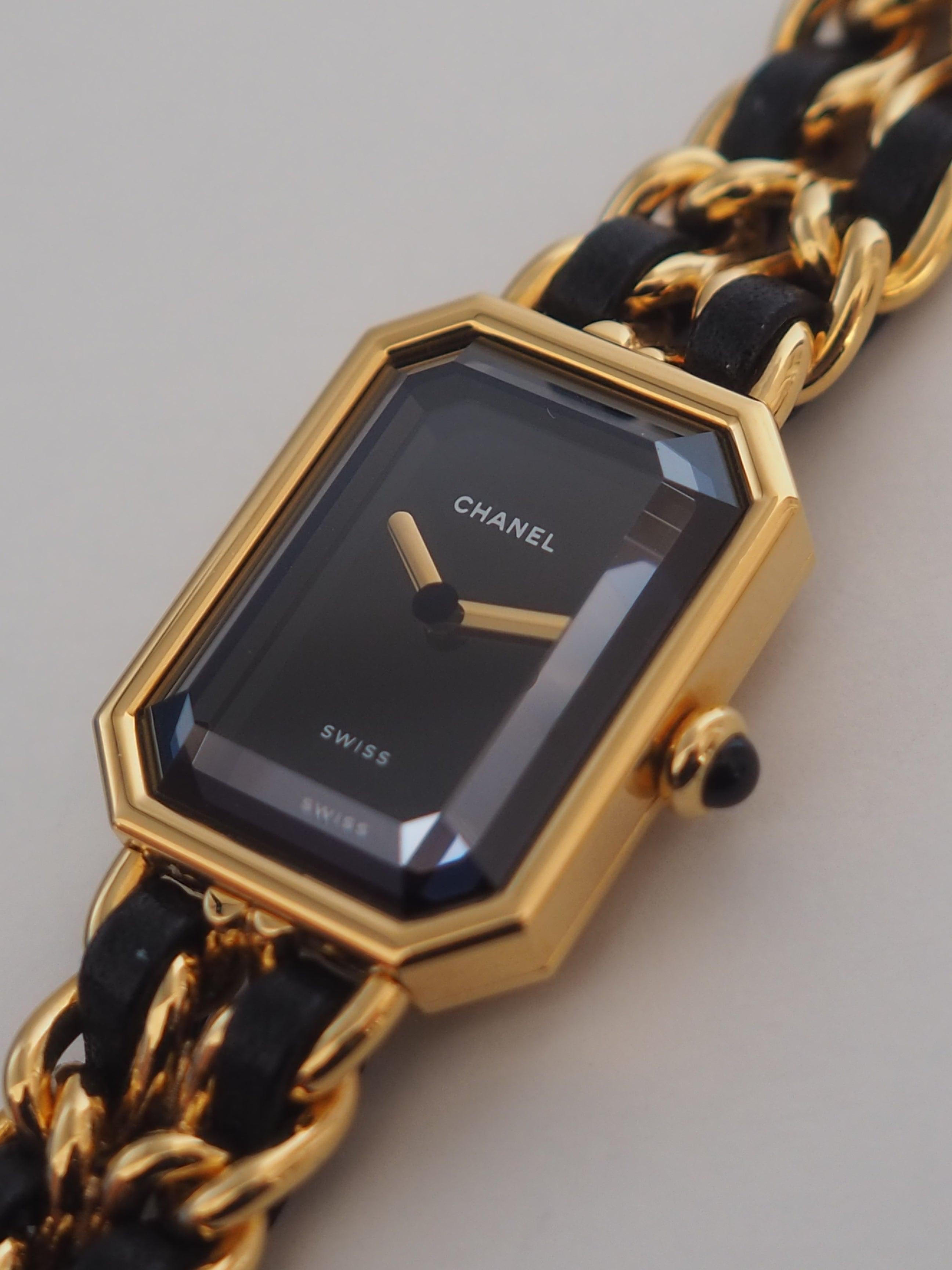CHANEL シャネル プルミエール チェーン ウォッチ 腕時計 ゴールド