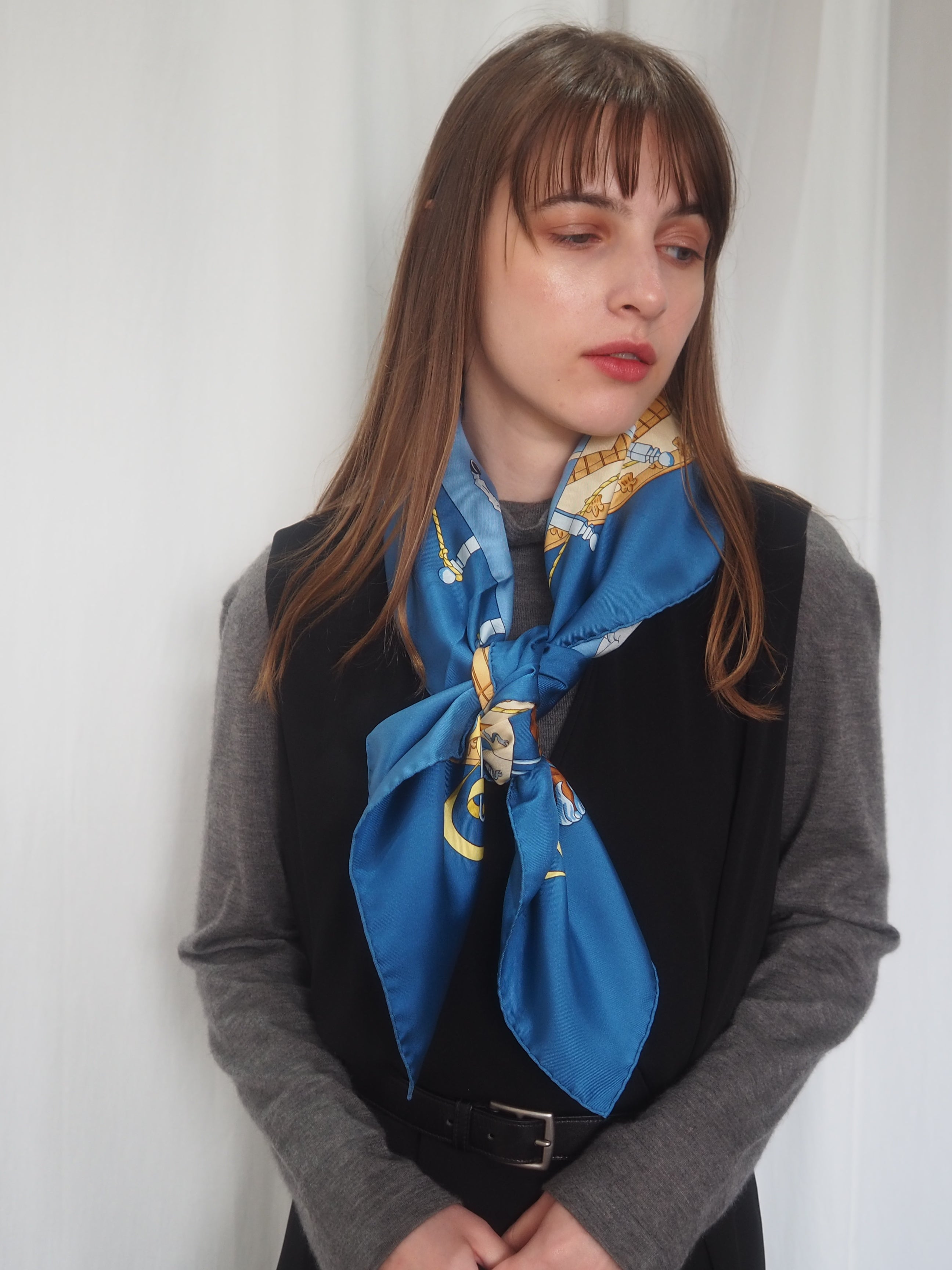 HERMES スカーフ カレ 90 