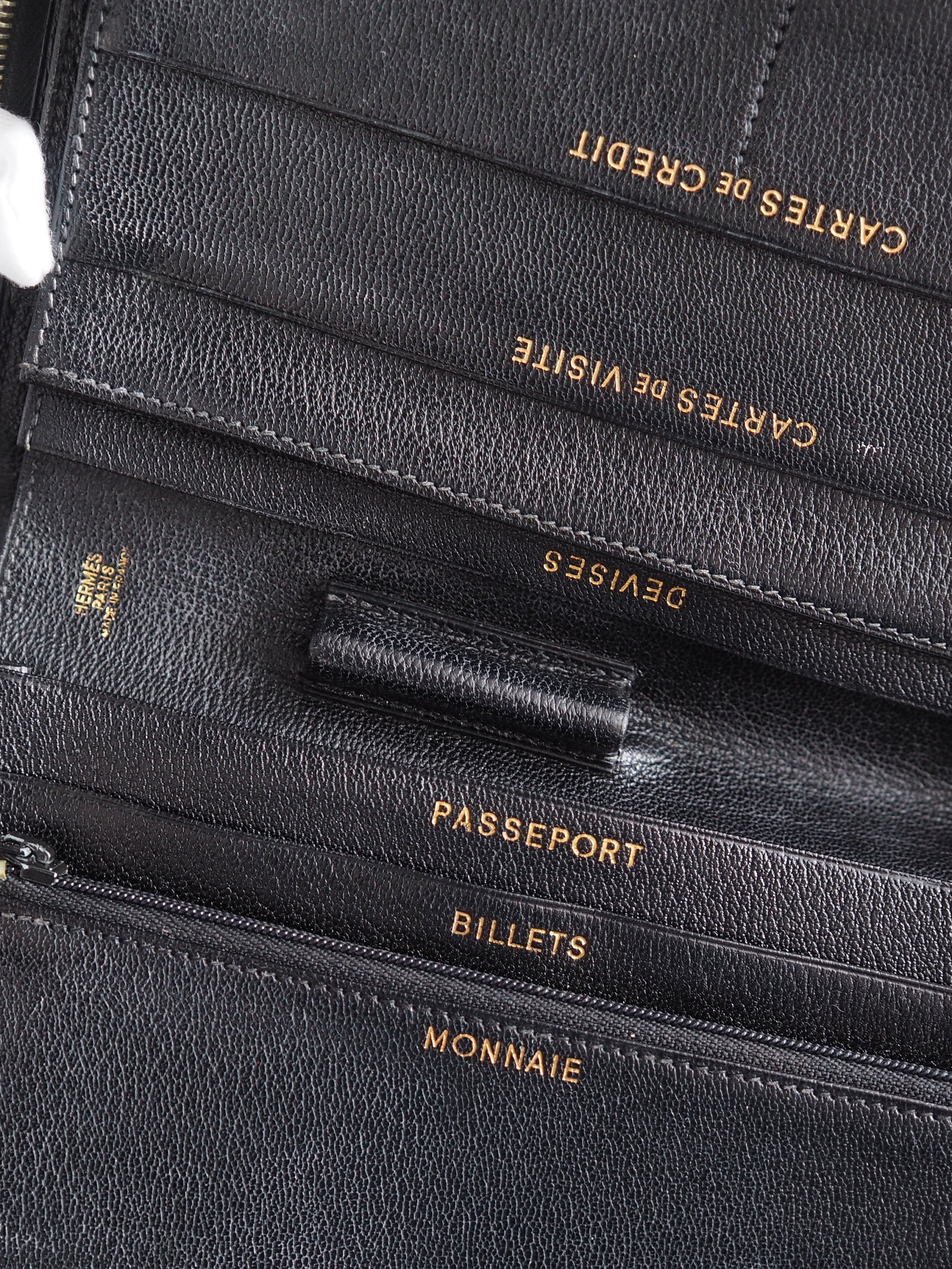 HERMES エルメス チャーリー トラベルケース パスポートケース 財布