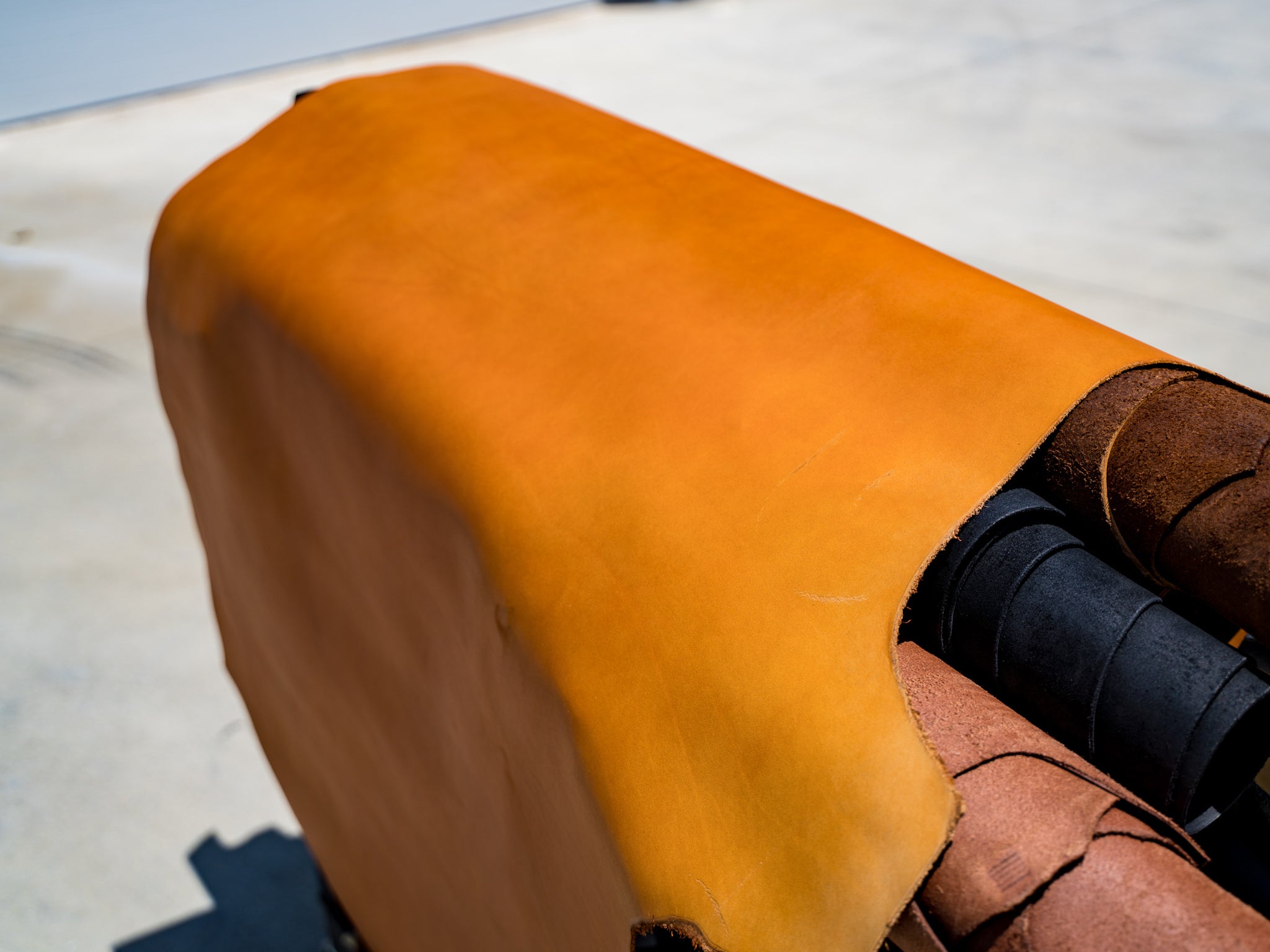 Milwaukee Leather Hide - Natural | Made in USA