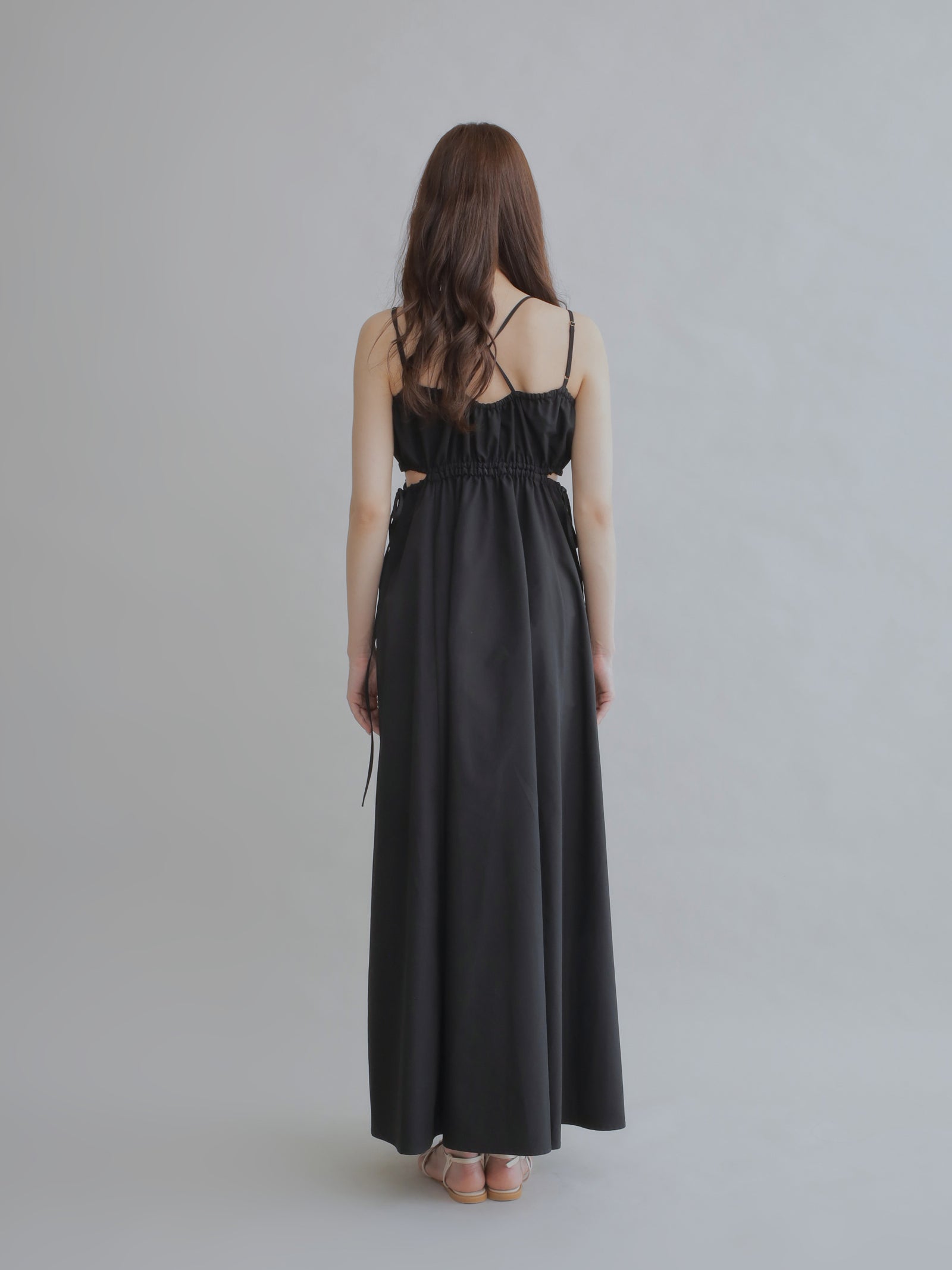 リゾートギャザーワンピース