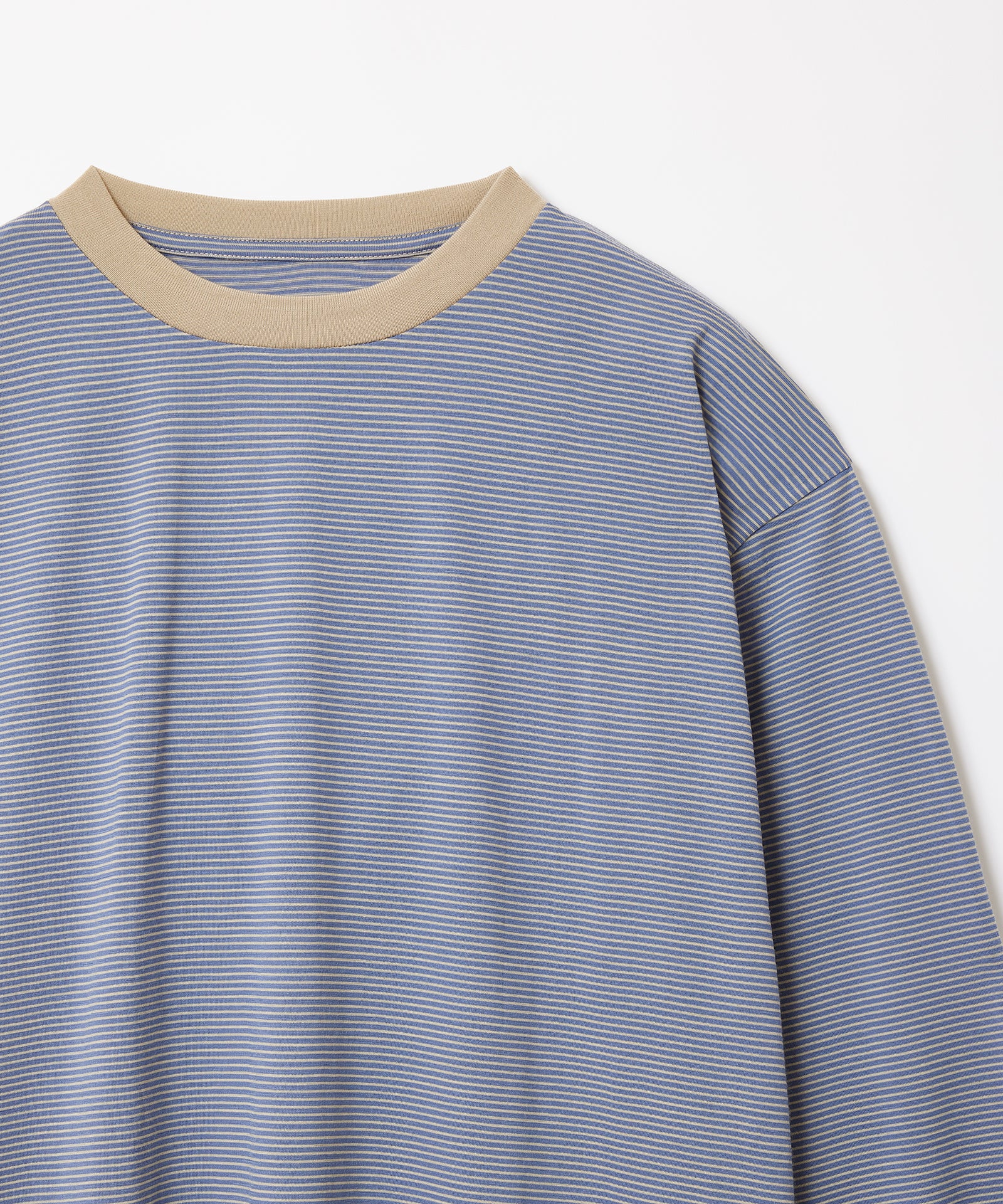 LONG SLEEVE TEE / BLUE GRAY – ONC MERINO