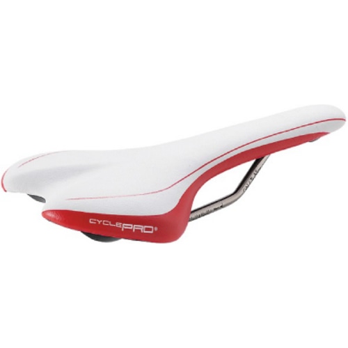 値下げします!Prologo 134サイズ サドル ホワイト・レッド 値下げし