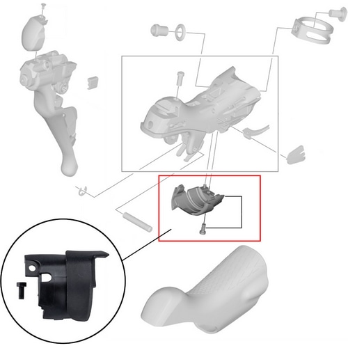 SHIMANO SMALL ( シマノ ) リペアパーツ ST-R8000 ST-R9100 ユニット
