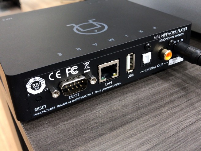 PRIMAREの小さなネットワークトランスポート「NP5 PRISMA MK2」展示