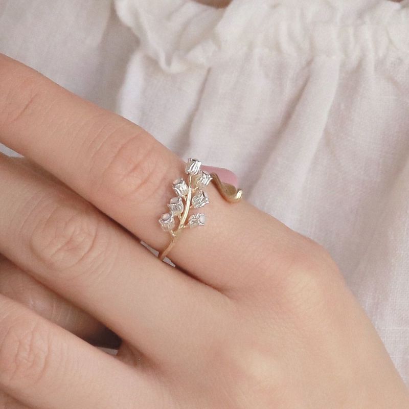 Ayatorie/アヤトリエ】スズランのリング – OSEWAYAオンラインストア