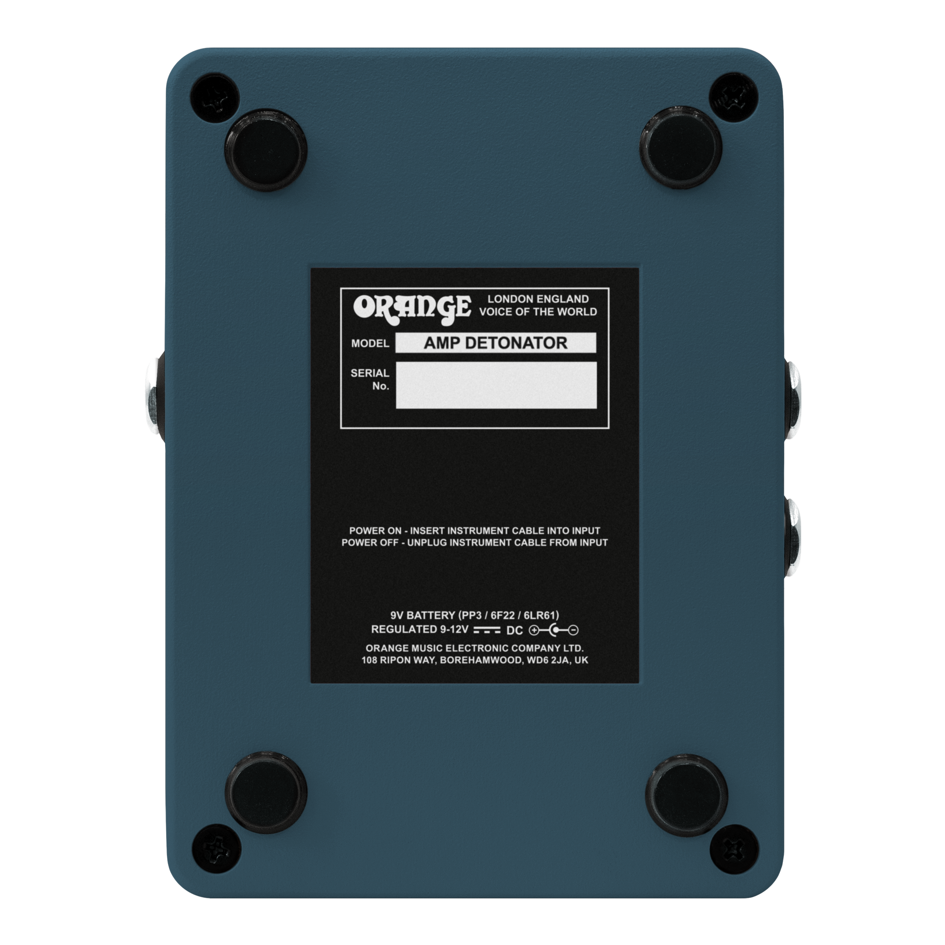 Amp Detonator Buffered ABY Pedal | Orange Amps – Orange Music