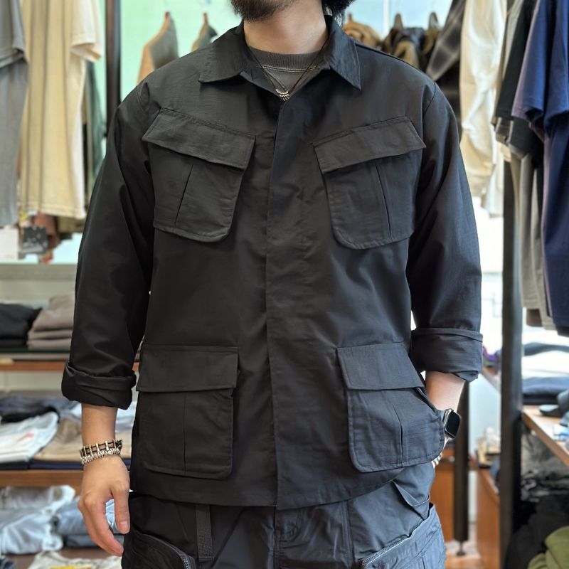 USA】ジャングルファティーグジャケット4thモデル リプロダクト（BLACK）