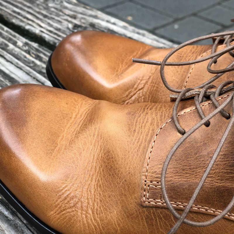 PADRONE/パドローネ】DERBY PLAIN TOE SHOES /ダービープレーントゥ