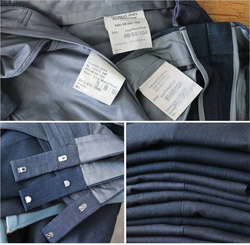 イギリス軍】 RAF（王立空軍） No.2 DRESS トラウザーズ / オフィサー