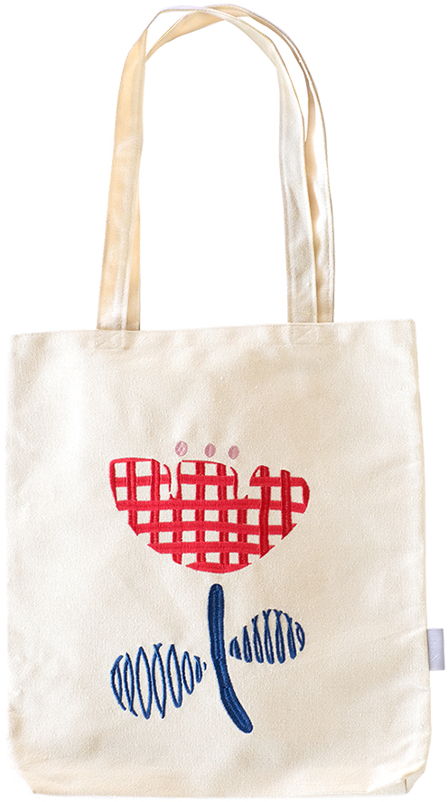 刺繍ﾄｰﾄﾊﾞｯｸﾞ 大 おえかきﾁｭｰﾘｯﾌﾟ: デコレーションアイテム ｜ YDM