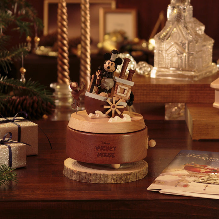 CD189S】Mickey／蒸気船ウィリーオルゴール ディズニー – オルゴール
